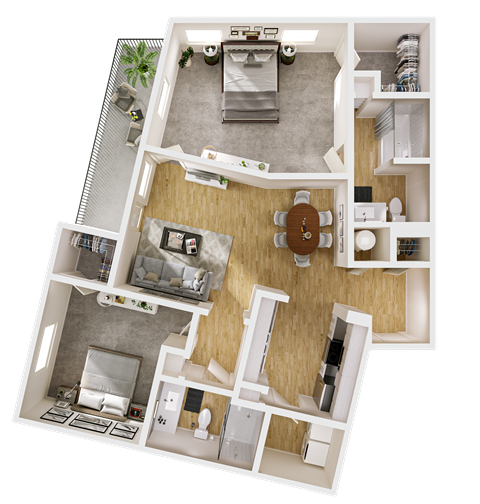 Vera B2A Floor Plan
